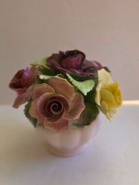 Royal Adderley Vintage Bone China Floral Bouquet Pattern, Made in England